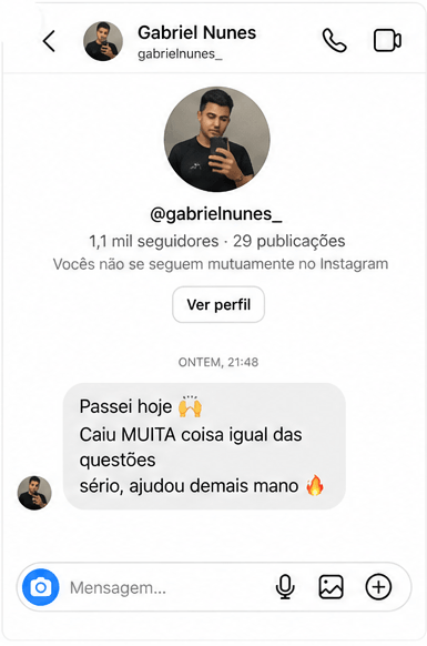 Depoimento aprovado DETRAN
