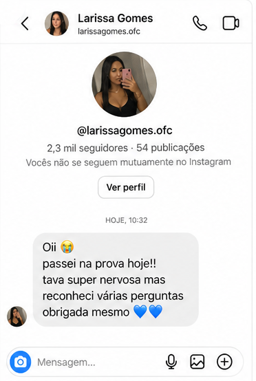 Depoimento aprovado DETRAN