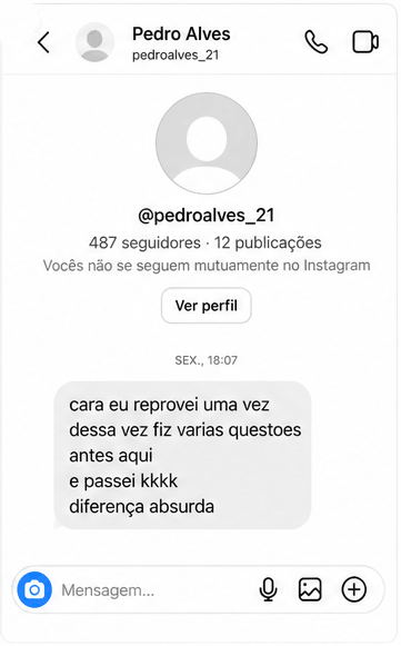 Depoimento aprovado DETRAN