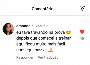 Depoimento aprovado DETRAN